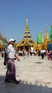 Yangon, Pagoda, January-February 2014 